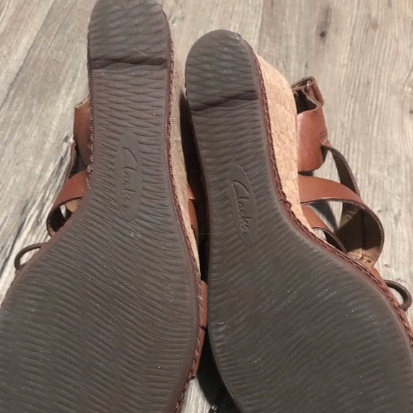 clarks ortholite wedges